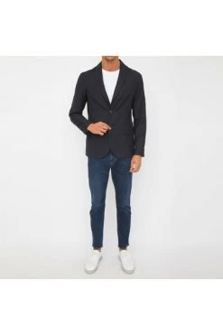 Armani Exchange Jassen Blazers Blue -Armani Exchange Verkoopwinkel da1b9e2d07d6e639e74f221367a8799e