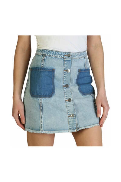 Armani Exchange Spijkerrokken Skirts Blue 2 Armani Exchange Spijkerrokken Skirts Blue - Afbeelding 2