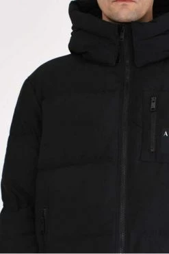 Armani Exchange Winterjassen Winter Jackets Black -Armani Exchange Verkoopwinkel e6245070775f3a3683355f060facf4e4