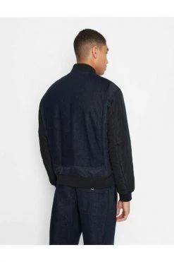 Armani Exchange Bomber Jackets Blue -Armani Exchange Verkoopwinkel ef1d6a443d72f7bd0e89e1b15b08055a