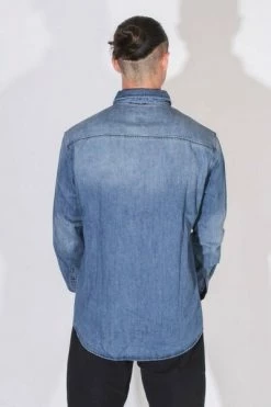 Armani Exchange Spijkeroverhemden Shirt Blue