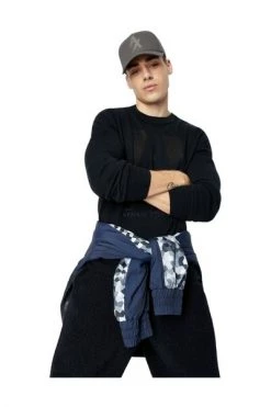 Armani Exchange Truien & Vesten Round-neck Knitwear Blue -Armani Exchange Verkoopwinkel fa7b3b109fd4578e137f7e8d304fb095