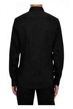 Armani Exchange Zakelijke Overhemden Formal Shirts Black