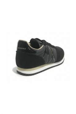 Armani Exchange Scarpe Sneakers Nylon/ Ecosuede DS21AX01 XDX031 Black