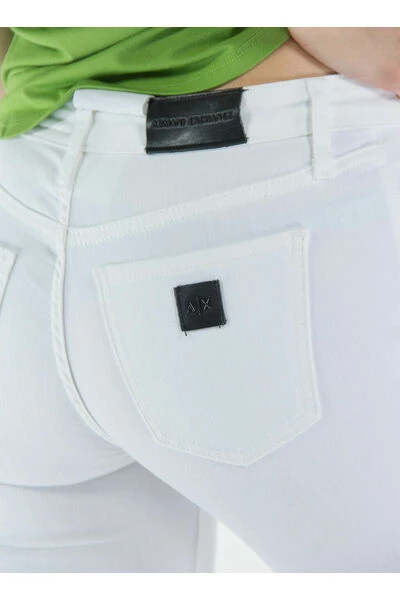 Armani Exchange Cropped Jeans JEANS 5TASCHE CROP FLARE White 5 Armani Exchange Cropped Jeans JEANS 5TASCHE CROP FLARE White - Afbeelding 5